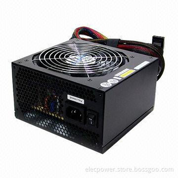 PSU 500 Power Supply with 12cm Fan for ATX Cases, 3.3V Magnetic Design Stronger